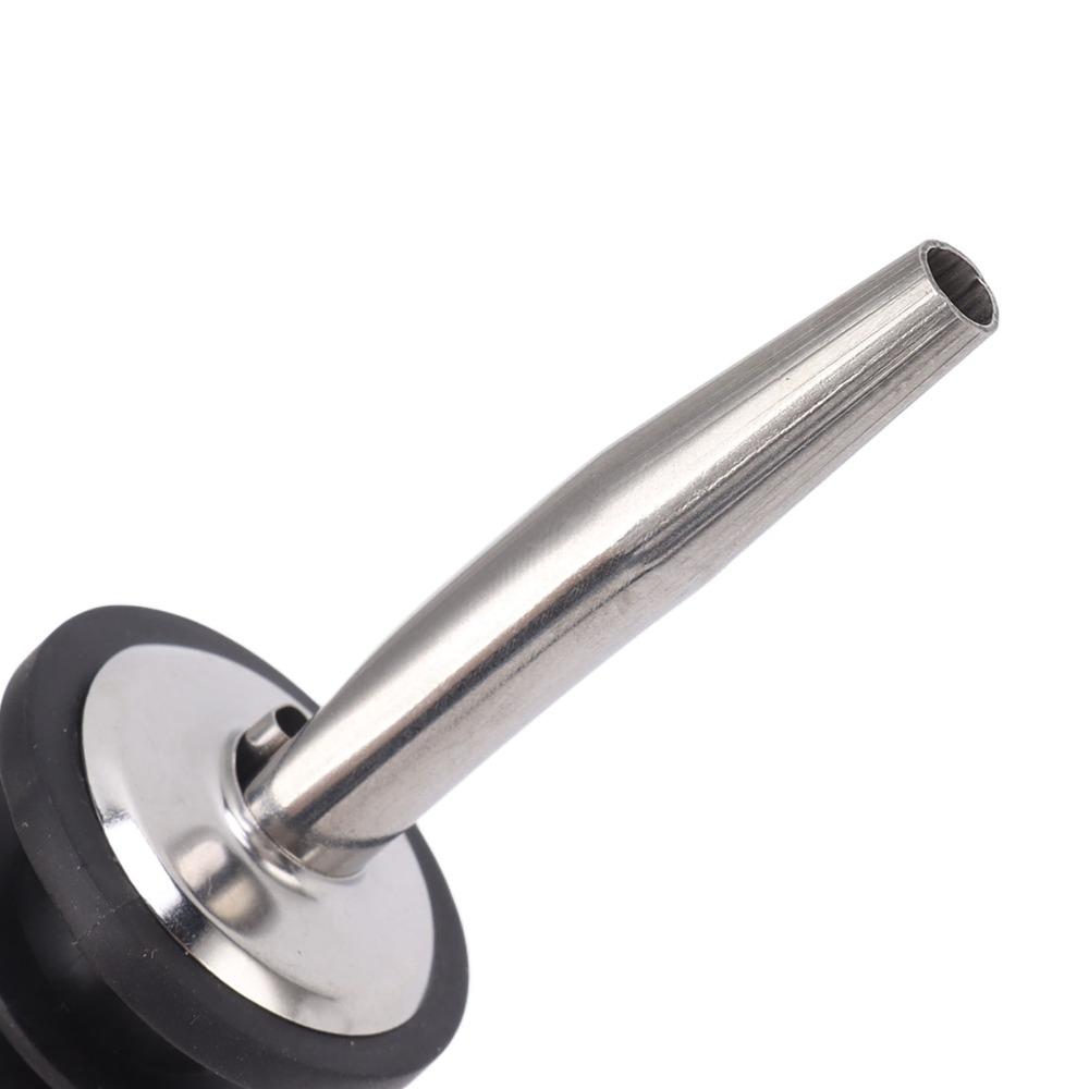 5pcs Tapered Spouts Bottle Pourers Stainless Steel Wine Spout Liquor Pour Spout  Bar Supplies