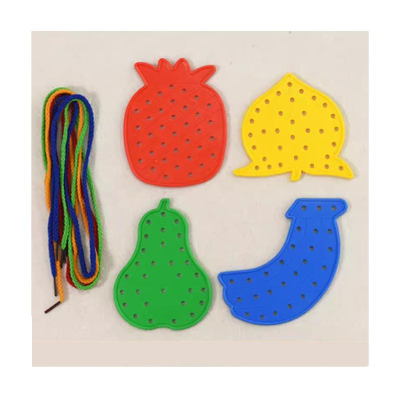 Монтессори Сенсорные Игрушки Раннее Обучение Основные Жизненные Навыки Бизиборд Детская Шнуровка Продевание Игра Образовательные Подарки