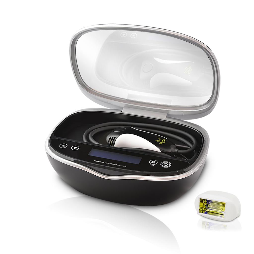 Light Beauty Made In for Beard and VIO Authentic Matte Black M-Tech KE-NON Device, Japan, Use, 2-Year Manufacturer's Warranty, USPL,