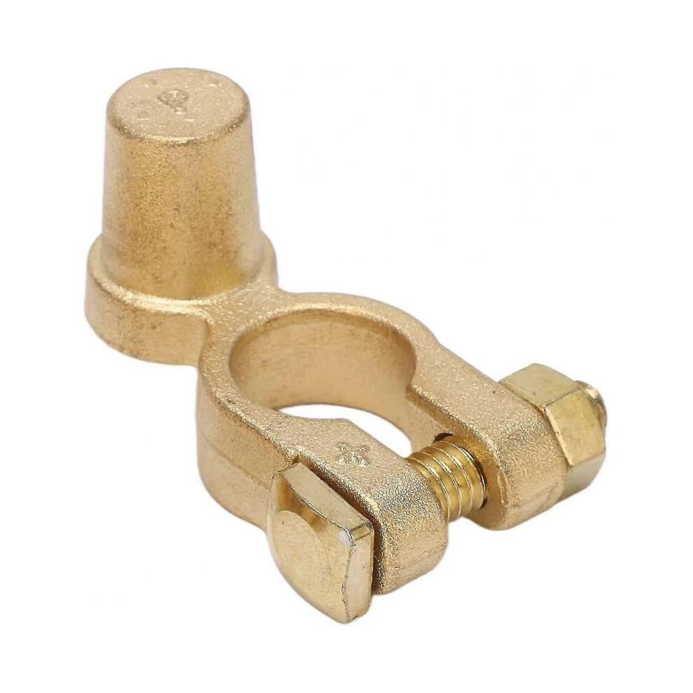 Car Battery Terminal Connector Positive And Negative Top Post Quick Release Disconnect Car Battery Cable Terminal (gold) (2pcs)