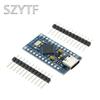 Pro Micro ATmega32U4 5V 16MHz Replace ATmega328 For Pro Mini With 2 Row Pin Header For Leonardo Mini Usb Interface