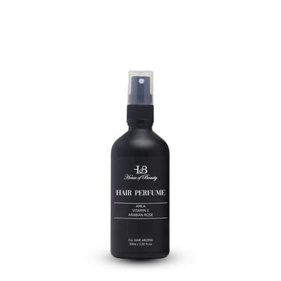 HOUSE OF BEAUTY Парфюмированный спрей для волос с аравийским удом - Обогащен амлой, экстрактом брингараджа и витамином Е, унисекс, для всех типов волос (30мл)