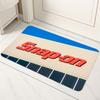 Snap-on TOOL TIPS Logo Carpet Mat Anti-Slip Backing Rug for Garage Auto Shop Home Decoration Tool Theme Oil Resistant Door Mat