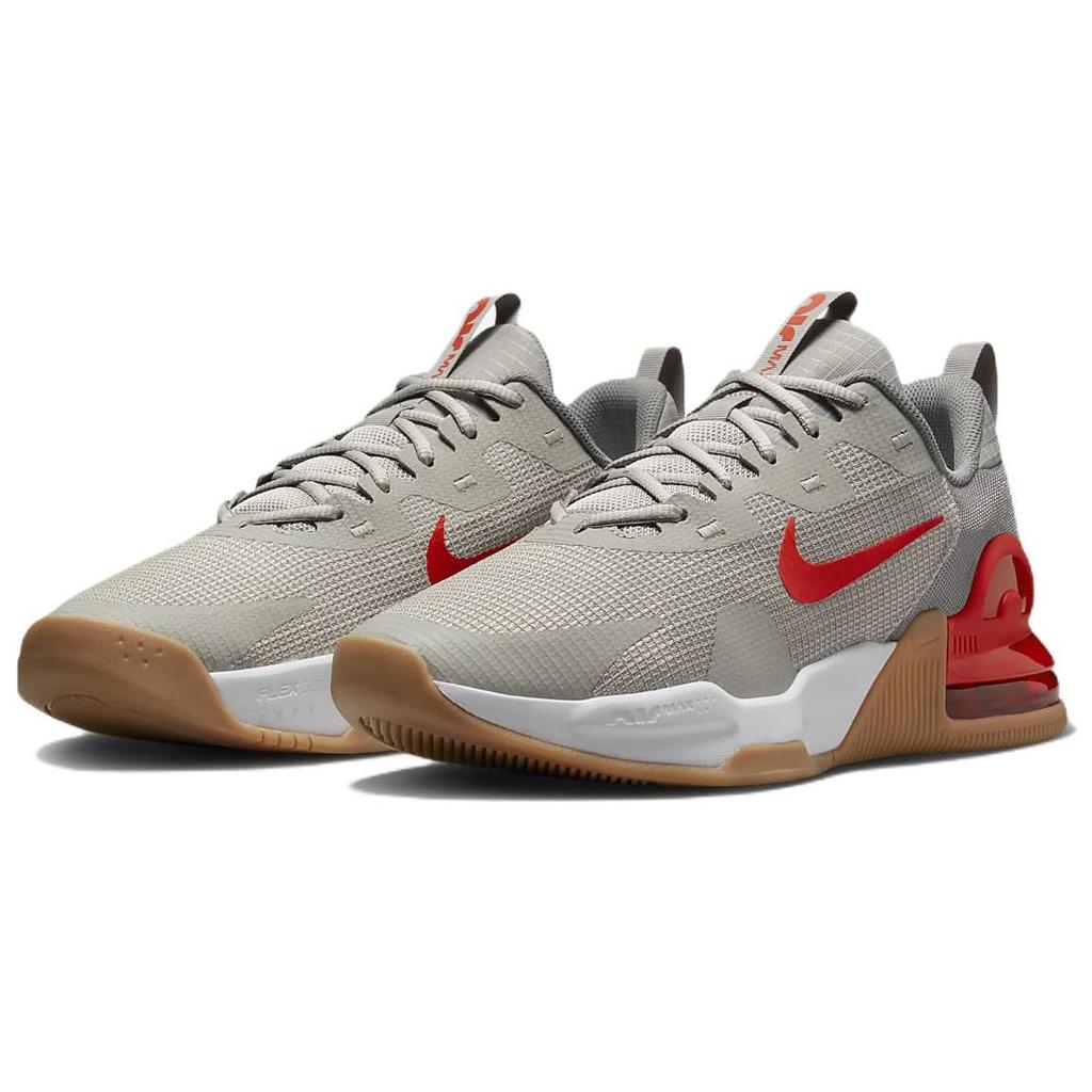 Nike Мужские кроссовки Air Max Alpha Trainer 5 Cobblestone Crimson Gum Grey Flat-Pewter White DM0829-006