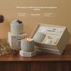 "Songli Lengshan High-End Aromatherapy Candle Gift Set - Long-Lasting Fragrance for Bedroom"
