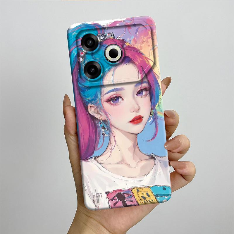 Для Tecno Pova 6 Neo Чехол POVA6NEO Силиконовый ТПУ Мягкий Чехол для Телефона Расписной Печатный Ударопрочный Защитный Задний Чехол