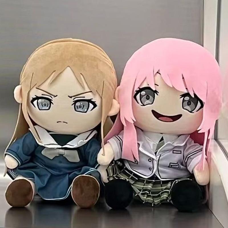 Аниме MyGO Плюшевые игрушки Мультяшные BanG Dream Мягкие куклы Анон Тихая Сойо Нагасаки Таки Шиина Рана Канаме Плюшевые фигурки Подарок