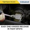 Electrical Disconnect Pliers 2-Piece Set, Includes Straight and 60° Angled Electric Disconnect Pliers for Automotive Connectors
