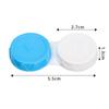 20 PCS New Mini Portable Eye Glass Travel Glasses Holder Candy Color Soaking Box Contact Lens Case