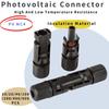 600/400/200/100/10Pcs Solar Panels Connectors Kit, PV Plug 1000V DC 30A, for Photovoltaic MC Cable 2.5/4/6mm²