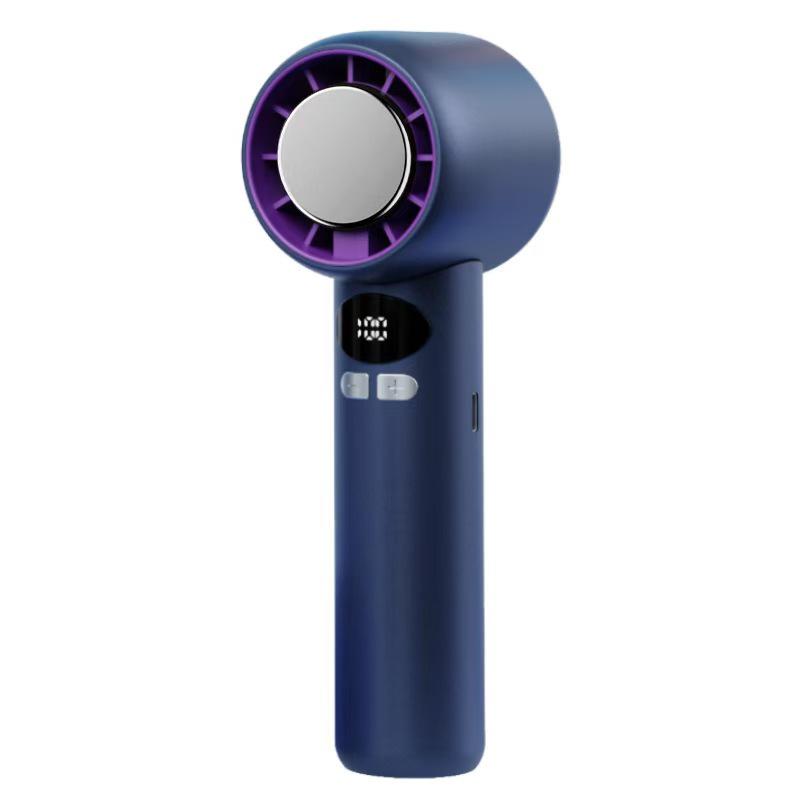 Portable High-Speed USB Rechargeable Handheld Fan with Turbo Wind for Outdoor Cooling