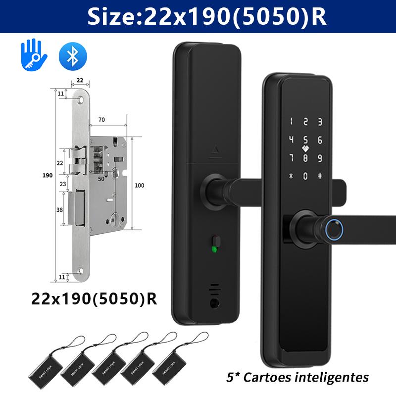 Умный цифровой электронный дверной замок TTlock приложение разблокировка полуавтоматический умный замок замок с отпечатком пальца домашний замок квартиры