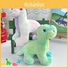 Adorable Gradient Green Dinosaur Plush Cartoon Keychain Ideal For Kids And Students