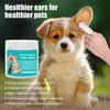 Dog Ear Cleaner Wipes Dog Ear Infection Treatment Fast Relief from Ear Itching And Inflammation Otic Cleanser To Remove Wax Debris And Smelly