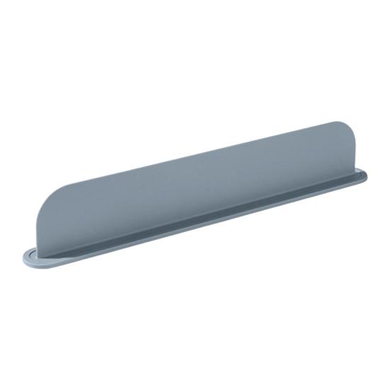 Брызговик для кухонной раковины Гибкий силиконовый барьер для воды с присосками Универсальная водоудерживающая доска для столешниц