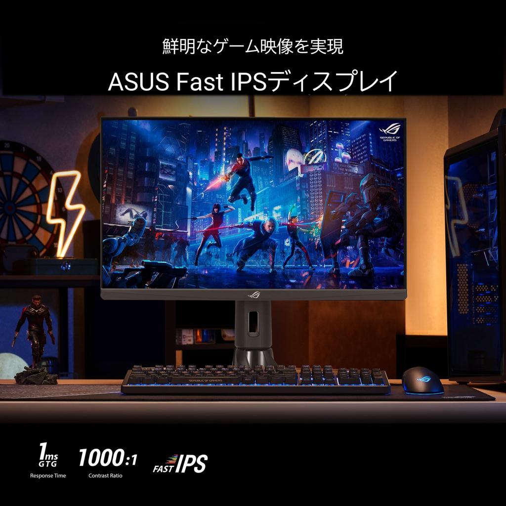 Asus ESports Gaming Monitor ROG Strix XG259QN Inch Full HD 380Hz Fast IPS 1ms Premium 24.5 / / / / (min. 0.3ms) / HDR/FreeSync Technology/ELMB SYNC/
