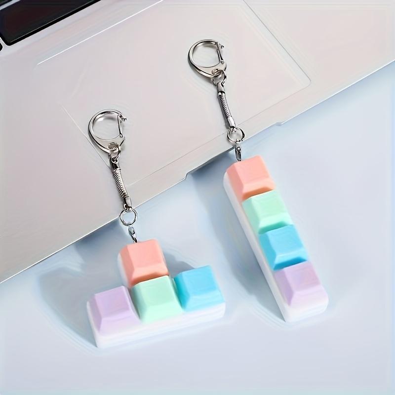Random Color Keyboard Decompression Gadget Fun Desktop Interactive Ornament Office Stress Relief Prank Prop Party Gift