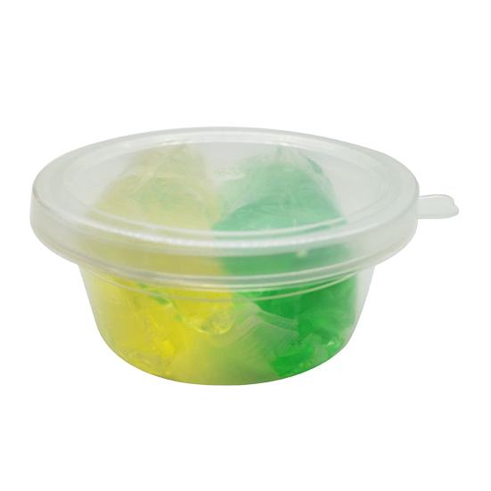 Многоцветная прозрачная мягкая эластичная глина детская игрушка для снятия стресса кристальная слизь