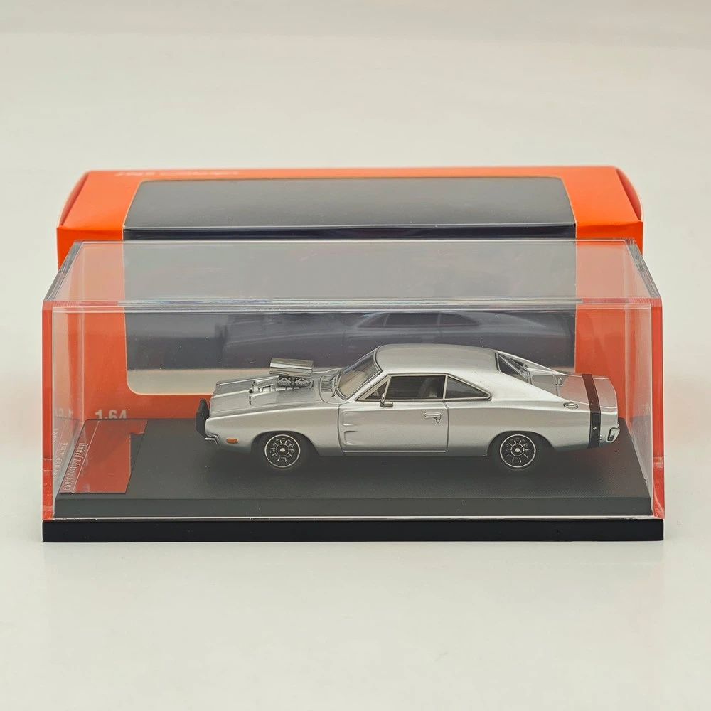 ABBX1 Мини-кузница 1/64 1969 Chargr R/T и General Lee Литая модель автомобиля Миниатюрная Ограниченная коллекция Игрушечные модели транспортных средств