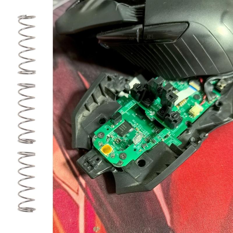 10 шт. Металлические пружины для мыши Пружины шкива колесика прокрутки Для G500 G502 G700S M705 MX1100 M950