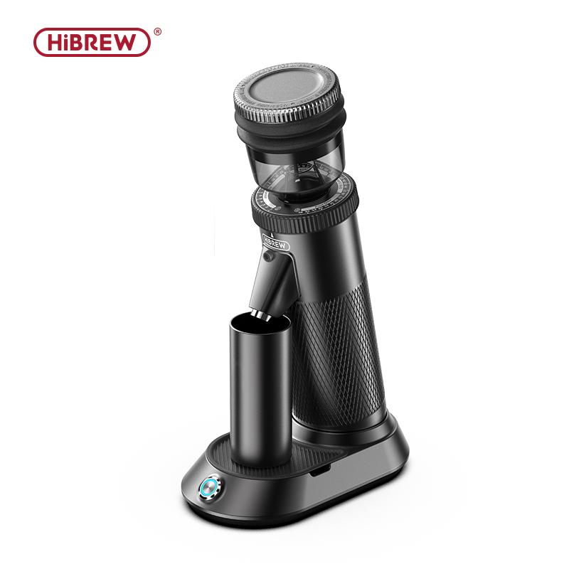 Электрическая кофемолка HiBREW G5 с 36 точными настройками помола и 48-мм фрезами CNC, двухскоростной регулируемый двигатель и помол с низким нагревом