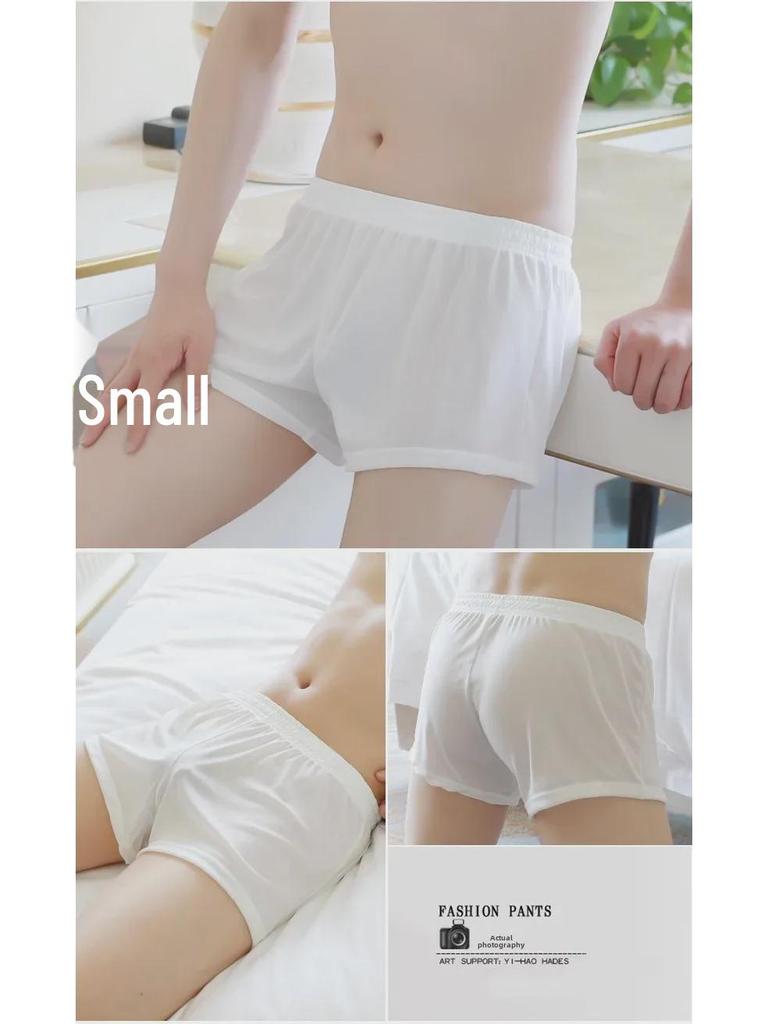 Men's Large Mesh Breathable Boxer Briefs - Trendy, Comfortable, Loose-Fit Underwear