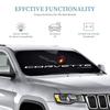 C-Corvette Novelty Car Front Windshield Sunshade 70x130cm Cartoon Foils Car Window Windscreen CoverWindshield Sunshades 1