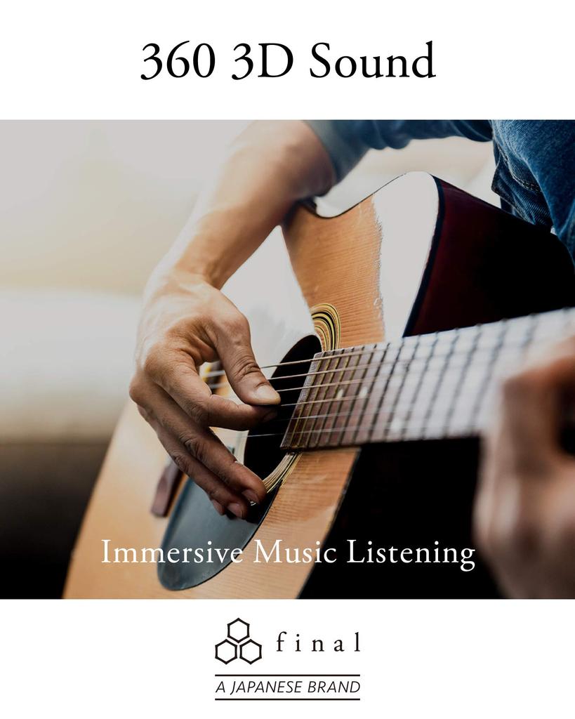 Final E500 In-Ear Earphones VR Binaural ASMR