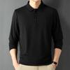 Comfortable Long Sleeved Top All Match Bottoming Shirts Basic Men's Business T-shirt Office