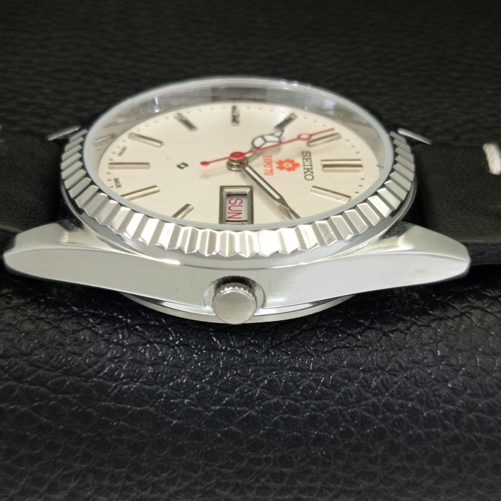 ВИНТАЖНЫЕ ОТРЕМОНТИРОВАННЫЕ МУЖСКИЕ ЧАСЫ SEIKO EXPO 70 АВТОМАТИЧЕСКИЕ 6309A ЯПОНИЯ a441965-a