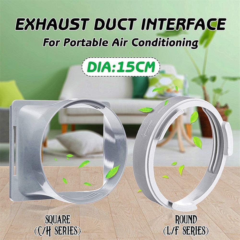 Portable Hose Tube Connector Duct Adaptor Exhaust Pipe Interface