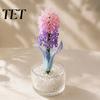 Artistic Beaded Floral Decor DIY Hyacinth Kit, 3D Beading Flower Art Crafts Set, Set Handmade Themed Kit for Kids Adults Beginners Handcrafted