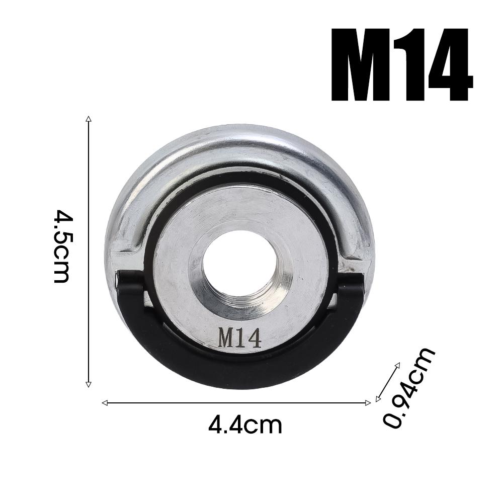 Угловая шлифовальная плита M10 M14 Угловая шлифовальная плита с самоблокировкой Резьбовая угловая шлифовальная плита Инструменты с быстрозажимным креплением