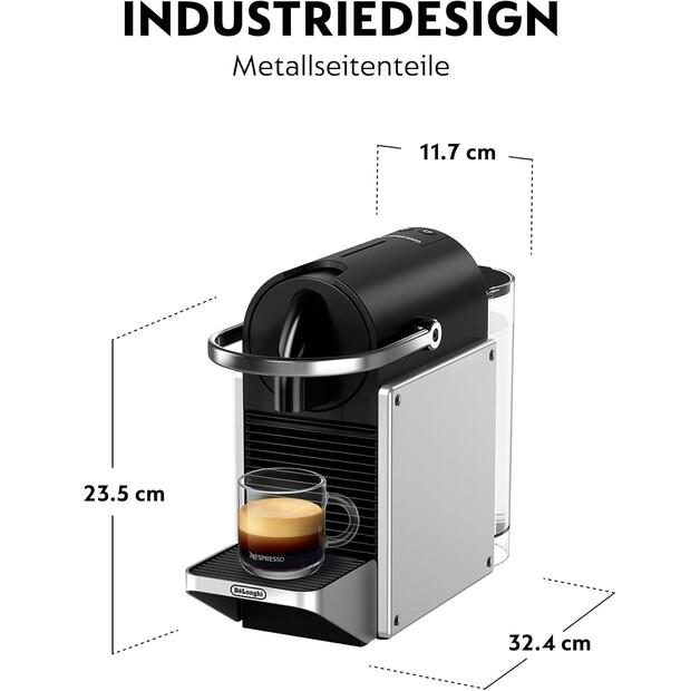 Capsule Coffee Machine DeLonghi EN 127.S Pixie