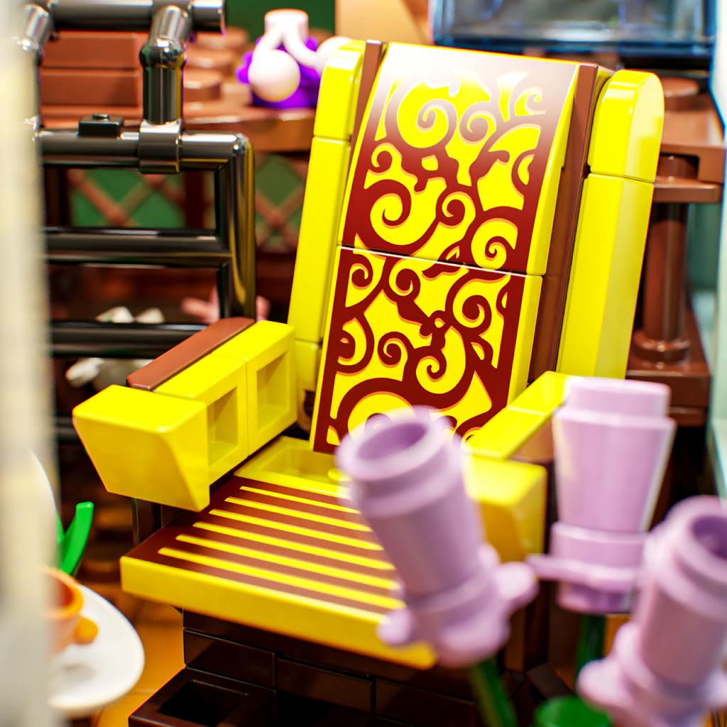 Ovly Garden Cottage Greenhouse Building Block Sunlight Flower House MOC Toy Educational Decorative Ornaments Block Kit Children's Birthdays Gift