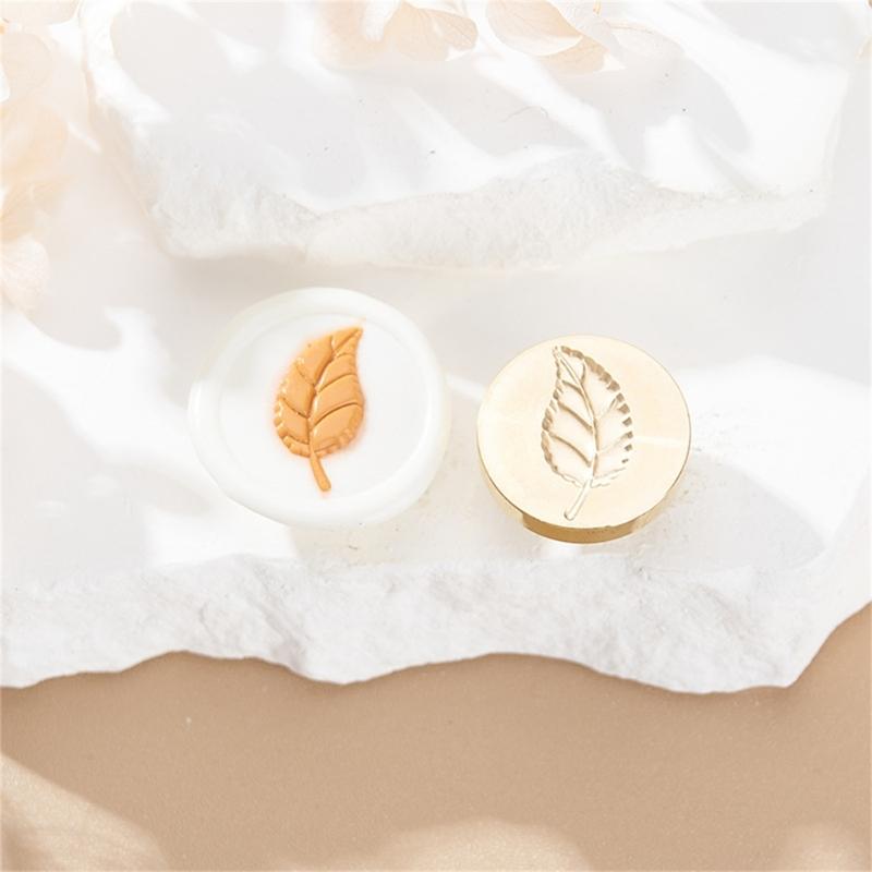 Серия «Фруктовые растения» Сургучная печать для рождественских конвертов, открыток, свадебных приглашений, декор, латунная печать с клевером для воска