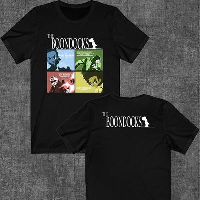 Men's and Women's T-shirts The Boondocks Sitcom TV Show Cartoon