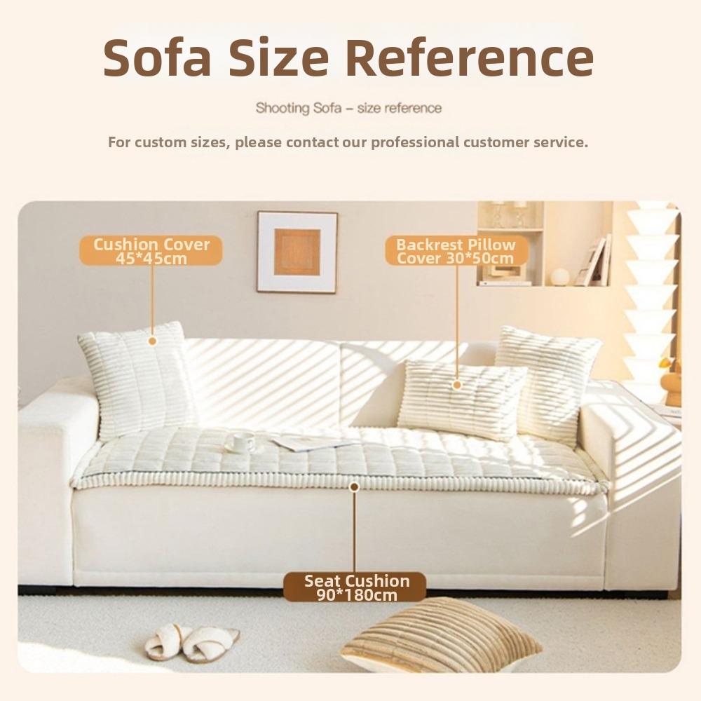 Non-Slip Pet Couch Cover Fuzzy Surface Couch Sitting Mat New Sofa Cover Pad for Dogs Cats