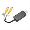 USB-адаптер-бокс с видеовыходом CVBS, интерфейсный, для подключения к монитору, устройству отображения, для Android-магнитолы, мультимедиа(К)