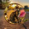 Cat Memorial Suncatcher Acrylic Cat Sun Catcher Pet Loss Window Kitten Hanging