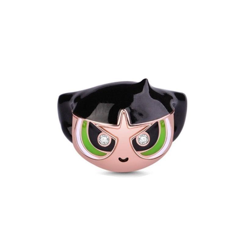 Покрытый медью кубический цирконий Herocross мультяшный кролик шарм семья мать бусины стопор подходит для оригинального европейского браслета ювелирные изделия