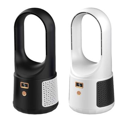 Бесшумный безлопастной вентилятор Летний настольный вентилятор USB перезаряжаемый охлаждающий вентилятор