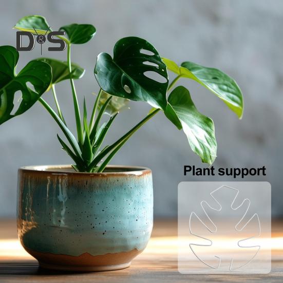 Металлическая опора для стебля растения, зажим для монстеры, держатель для стебля растения, стабилизатор для монстеры, держатель для захвата для вьющихся растений