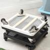 Movable Flower Pot Tray, Base, Easy To Carry, Strong Load-Bearing, with Wheels, Cart