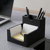 Устойчивый держатель для ручек 3D-печать, 2-в-1 подставка и липкое настольное украшение, блокноты, многофункциональный органайзер для дома, офиса, учебы, стабильный