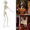 DIY Party Decoration Hanging Halloween Scary Props Human Skeleton Poseable Size