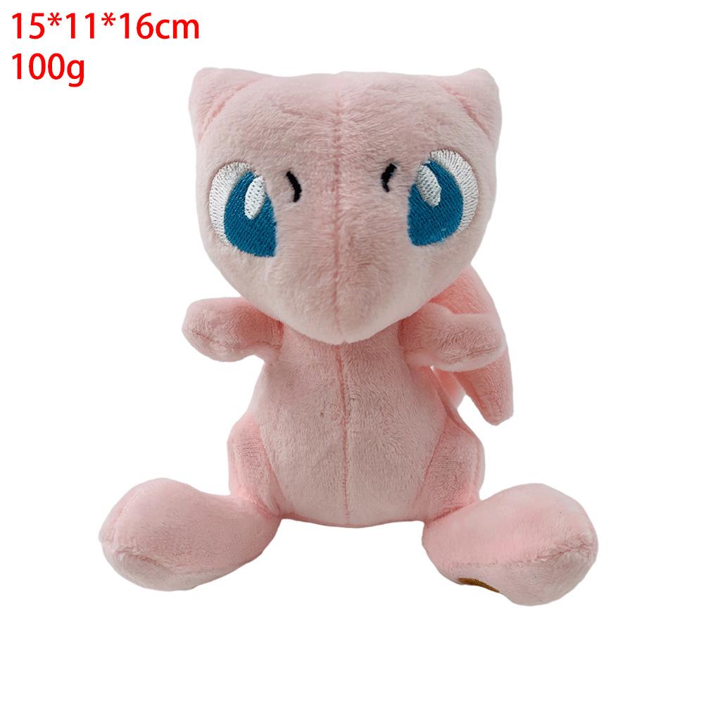 Миниатюрные плюшевые куклы Покемонов: Кэтерпи, Мьюту, Баттерфри, Электабазз, Лапрас