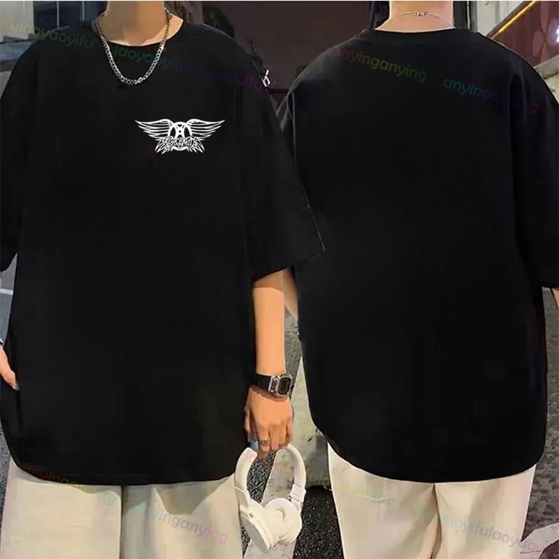 Aerosmith Dream On Cat Rock Unisexs Band Tshirt Fashion New Short Sleeve O Neck Tee Camisetas Hombre Unisex Top