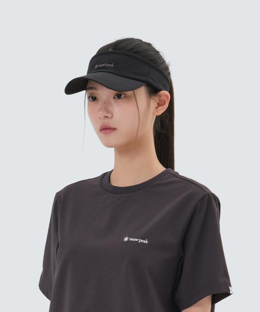 SNOWPEAK APPAREL Охлаждающая солнцезащитная кепка (S25Mmfsc77) черный