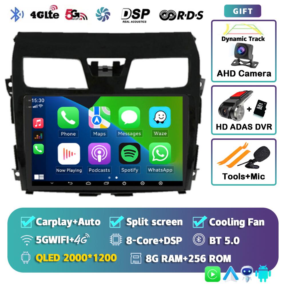 Android 14 Carplay автомобильное радио для Nissan Teana Altima 2013 2014 2015 GPS мультимедийный видеоплеер DSP стерео 360 камера головное устройство